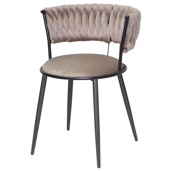 Стул Onder Mebli Ava BK Кофе UC-912 Бархат-1