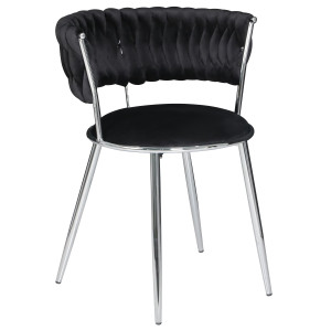 Стул Onder Mebli Ava CH Черный UC-904 Бархат