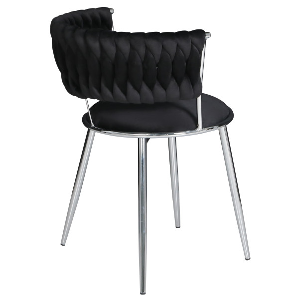 Стул Onder Mebli Ava CH Черный UC-904 Бархат-5