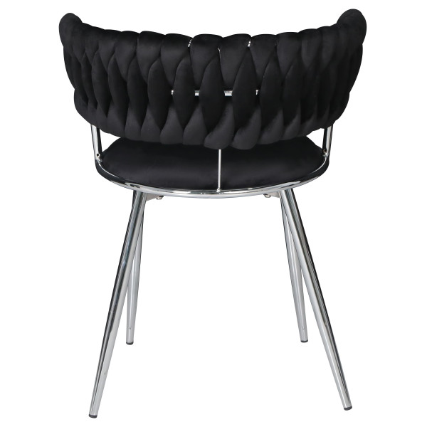 Стул Onder Mebli Ava CH Черный UC-904 Бархат-7