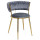 Стул Onder Mebli Ava GD Серый UC-901 Бархат