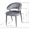 Стул обеденный Onder Mebli Dover BK Кофе UC-912 Бархат-8-thumb