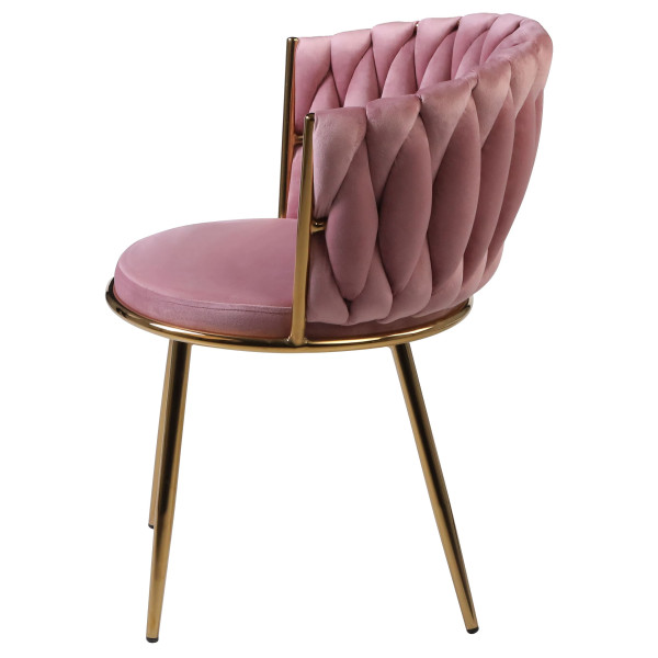 Стілець Onder Mebli MILA GD Фрез UC-906 Оксамит-3