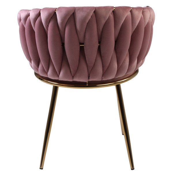 Стілець Onder Mebli MILA GD Фрез UC-906 Оксамит-5