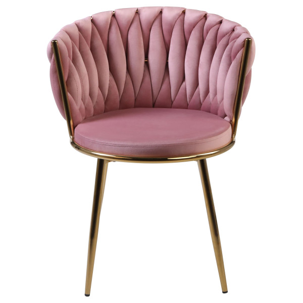 Стілець Onder Mebli MILA GD Фрез UC-906 Оксамит-2