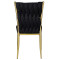 Стул Onder Mebli NUVO GD Черный UC-904 Бархат-7-thumb