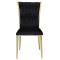 Стул Onder Mebli NUVO GD Черный UC-904 Бархат-2-thumb