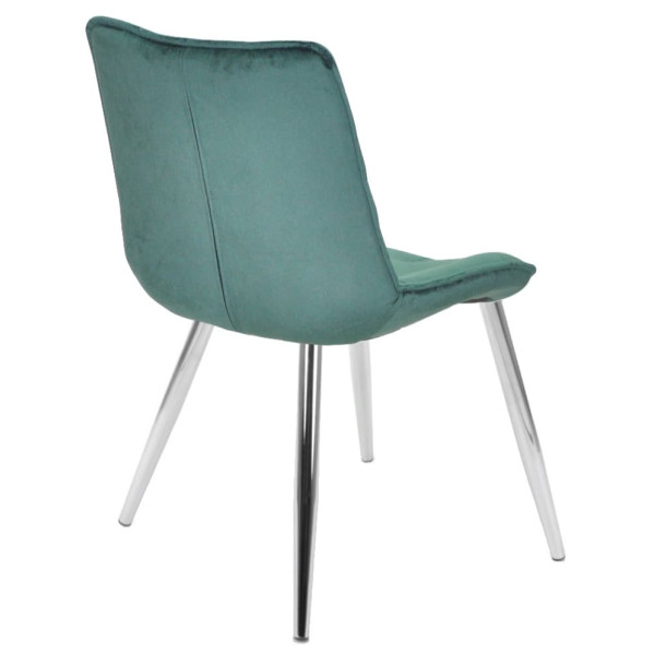 Стілець Onder Mebli BRAD CH Зелений PH-602 Оксамит-2
