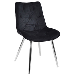 Стул Onder Mebli BRAD CH Черный PH-606 Бархат