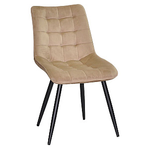 Стул Onder Mebli DARIN BK Бежевый PH-604 Бархат