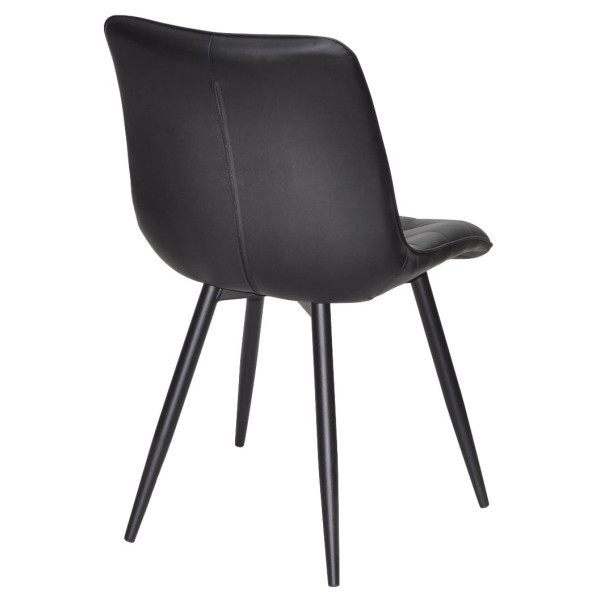 Стул Onder Mebli DARIN BK Черный Экокожа-5