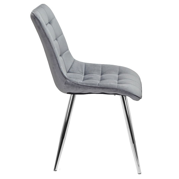 Стілець Onder Mebli DARIN CH Сірий PH-601 Оксамит-1