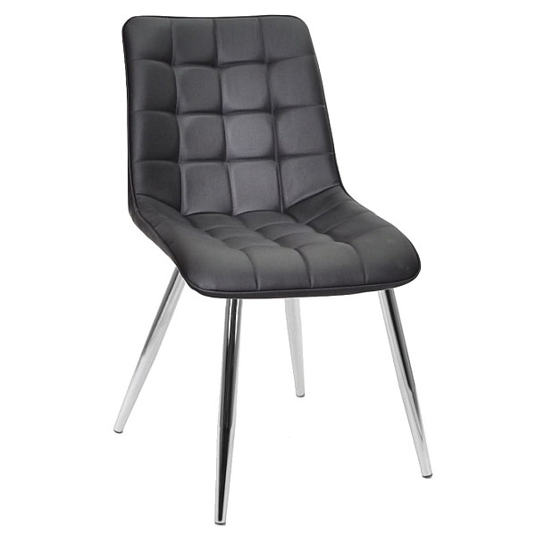 Стул Onder Mebli DARIN CH Черный Экокожа-0