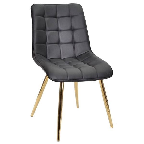 Стілець Onder Mebli DARIN GD Чорний Екошкіра-0