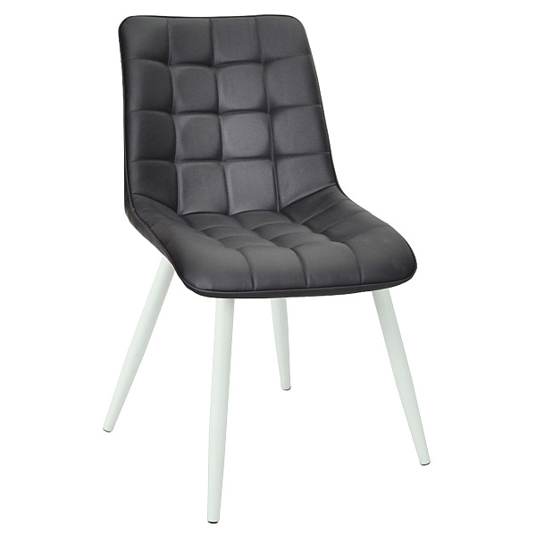 Стул Onder Mebli DARIN WT Черный Экокожа-0