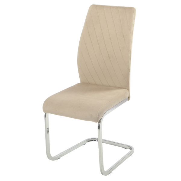 Стул Onder Mebli MALTA U-СН Бежевый OR-851 Бархат-0