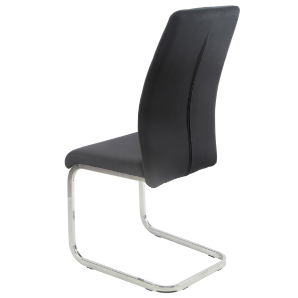 Стілець Onder Mebli MALTA U-СН Чорний OR-854 Оксамит-3