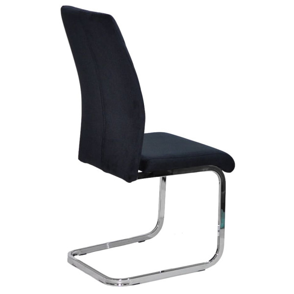 Стілець Onder Mebli MALTA U-СН Чорний OR-854 Оксамит-2