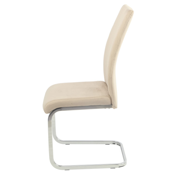 Стул Onder Mebli MALTA U-СН Бежевый OR-851 Бархат-1
