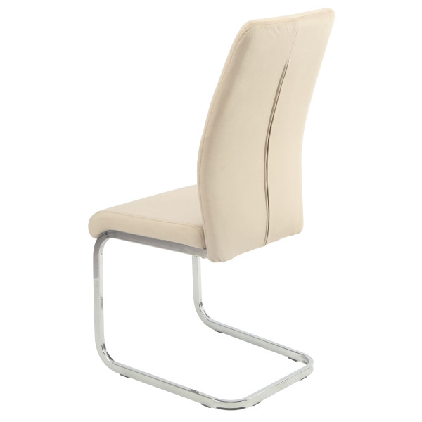 Стул Onder Mebli MALTA U-СН Бежевый OR-851 Бархат-2