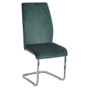 Стул Onder Mebli MALTA U-СН Зеленый OR-853 Бархат