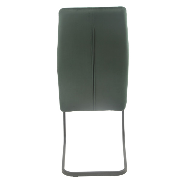 Стілець Onder Mebli MALTA U-BK Зелений OR-853 Оксамит-4