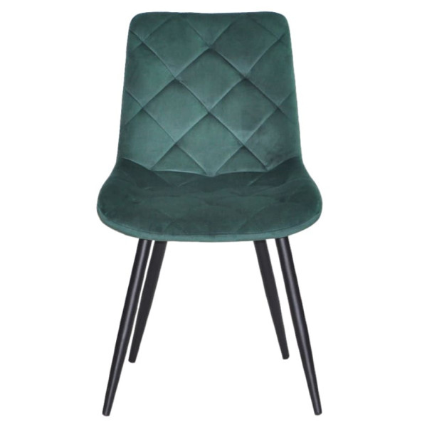 Стул Onder Mebli MIKE BK Зеленый PH-602 Бархат-1