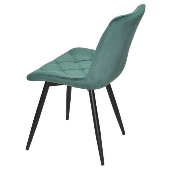 Стул Onder Mebli MIKE BK Зеленый PH-602 Бархат-4