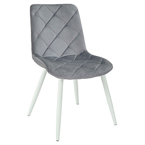 Стілець Onder Mebli MIKE WT Сірий PH-601 Оксамит