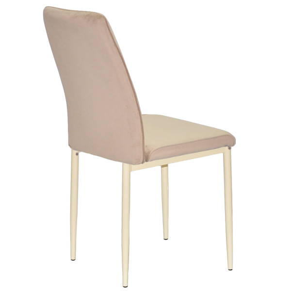 Стілець Onder Mebli NEPAL BG Бежевий OR-851 Оксамит-1