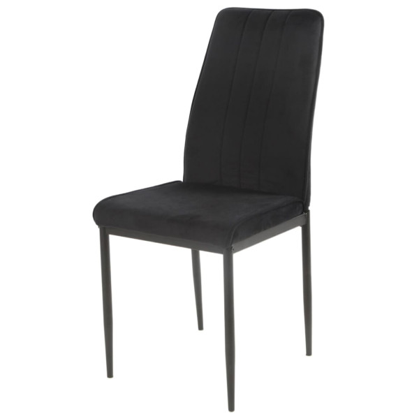 Стул Onder Mebli NEPAL BK Черный OR-854 Бархат-1