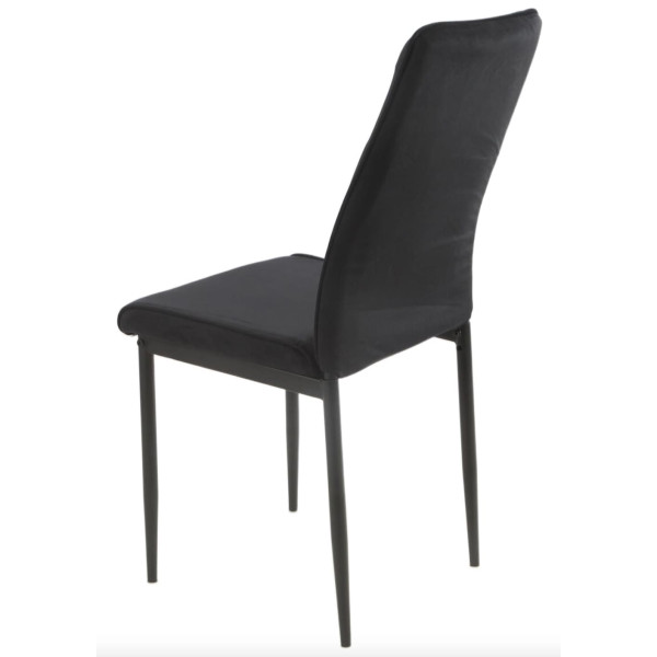 Стул Onder Mebli NEPAL BK Черный OR-854 Бархат-6