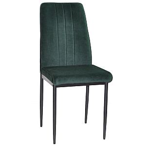 Стілець Onder Mebli NEPAL BK Зелений OR-853 Оксамит