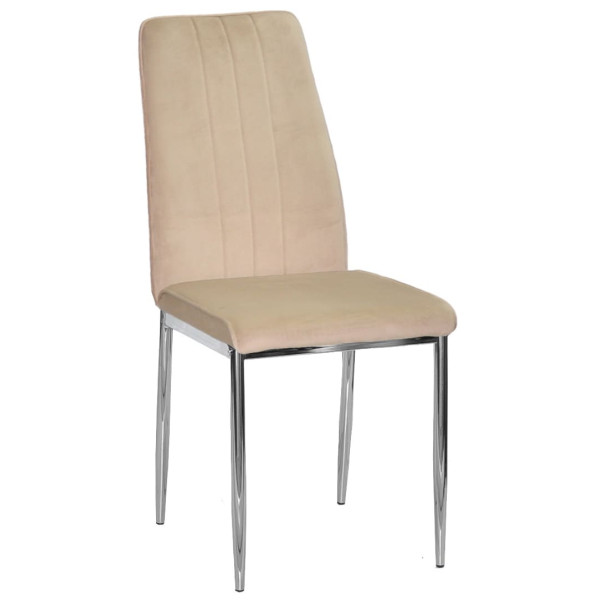 Стул Onder Mebli NEPAL CH Бежевый OR-851 Бархат-0