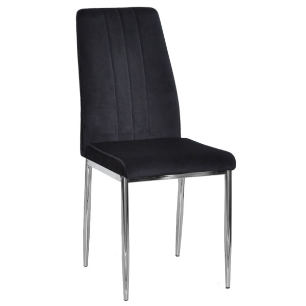Стул Onder Mebli NEPAL CH Черный OR-854 Бархат-0