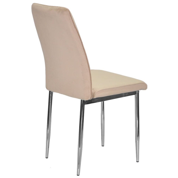 Стул Onder Mebli NEPAL CH Бежевый OR-851 Бархат-2