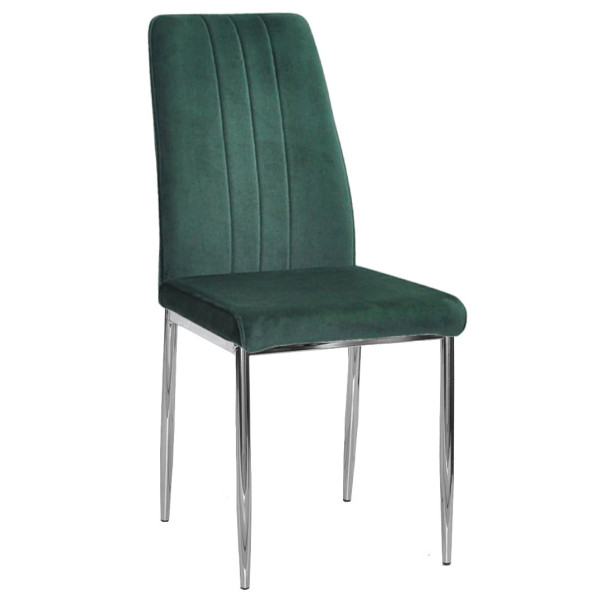 Стілець Onder Mebli NEPAL CH Зелений OR-853 Оксамит-0
