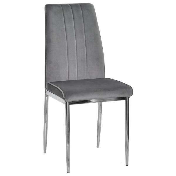 Стул Onder Mebli NEPAL CH Серый OR-852 Бархат-0