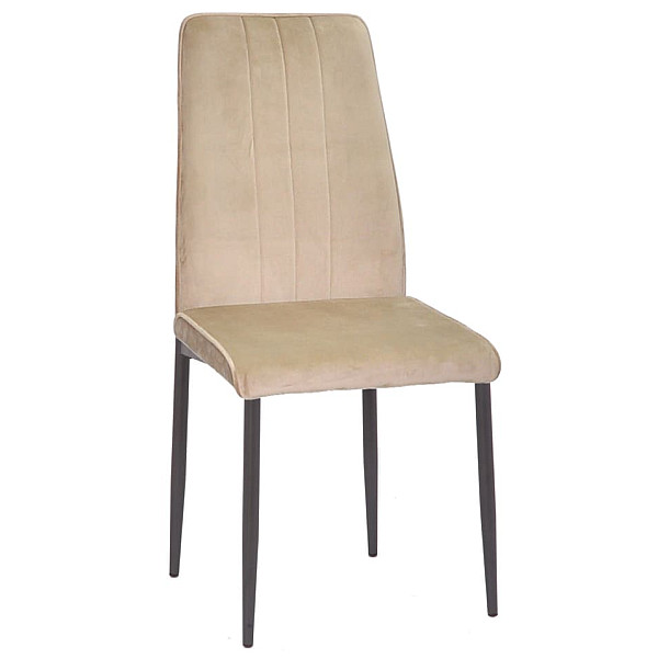 Стілець Onder Mebli NEPAL DGR Бежевий OR-851 Оксамит-0