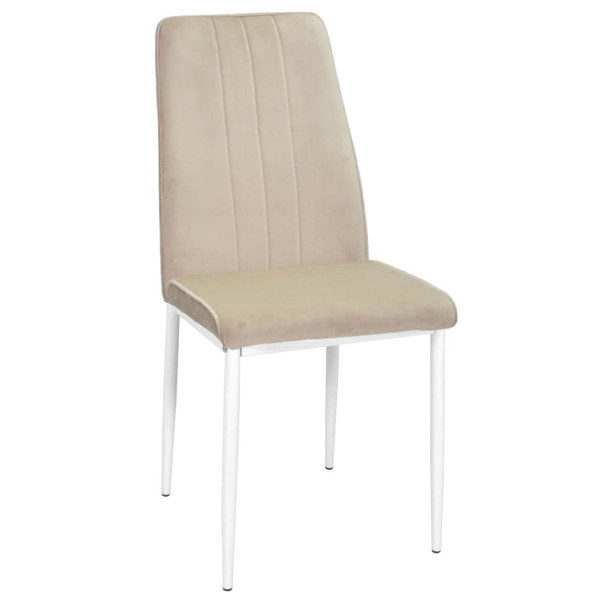 Стул Onder Mebli NEPAL WT Бежевый OR-851 Бархат-0