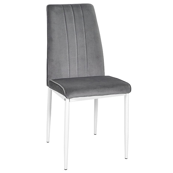 Стул Onder Mebli NEPAL WT Серый OR-852 Бархат-0