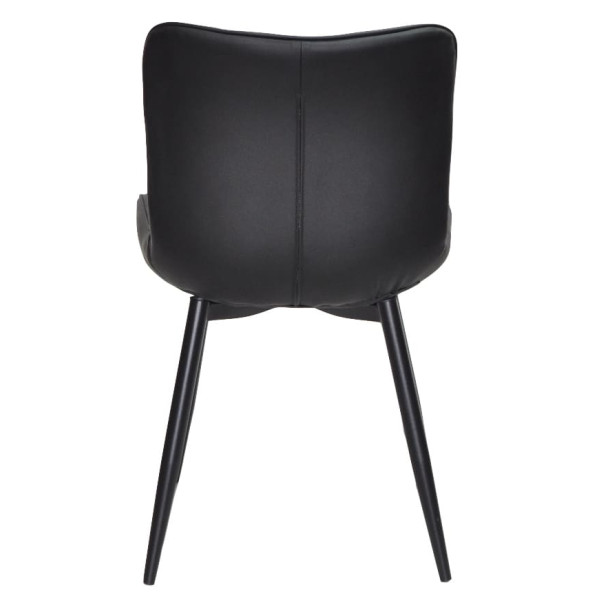 Стілець Onder Mebli PETRA BK Чорний Екошкіра-8
