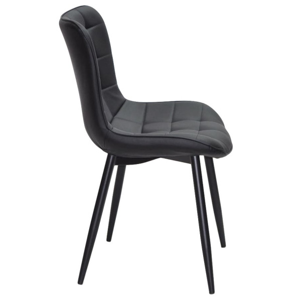 Стілець Onder Mebli PETRA BK Чорний Екошкіра-9