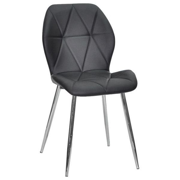 Стілець Onder Mebli REMI CH Чорний Екошкіра-0