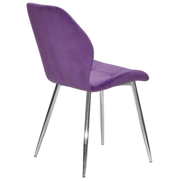 Стул Onder Mebli REMI CH Фиолетовый QR-857 Бархат-1
