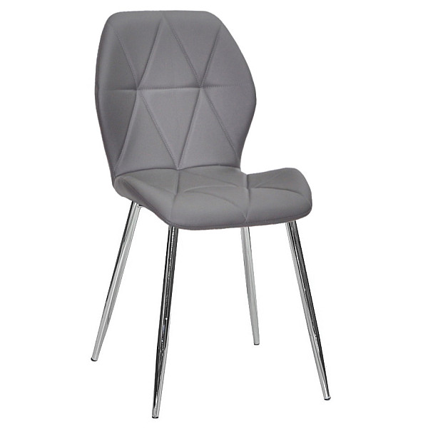 Стул Onder Mebli REMI CH Серый 701 Экокожа-0