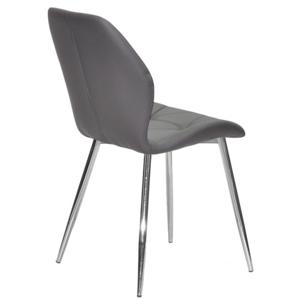 Стул Onder Mebli REMI CH Серый 701 Экокожа-2