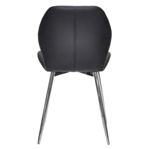 Стілець Onder Mebli REMI CH Чорний Екошкіра-5