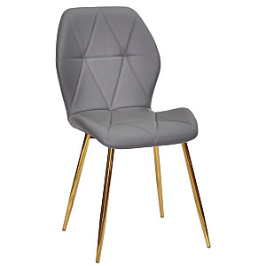 Стул Onder Mebli REMI GD Серый 701 Экокожа