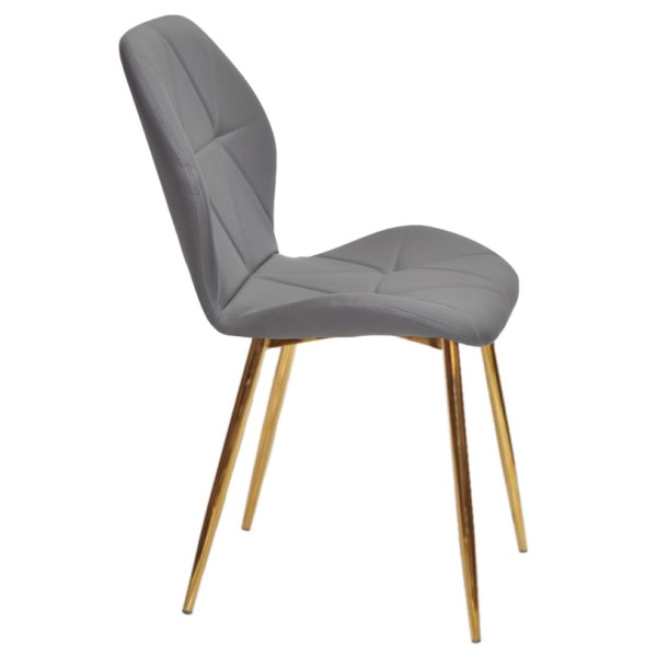 Стілець Onder Mebli REMI GD Сірий 701 Екошкіра-2